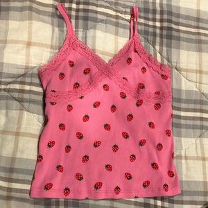 Strawberry tank top from Tilly’s youth L
